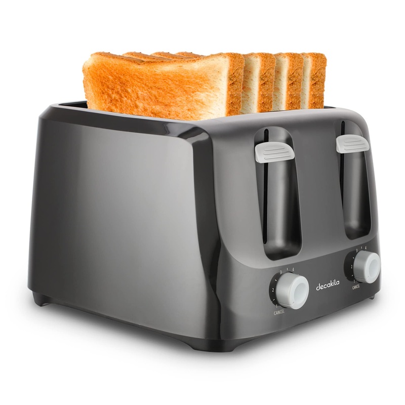 Decakila 4 Slides Toaster 1500W – KETS010B