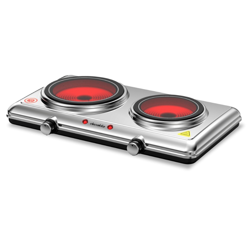 Decakila Double Ceramic Hot Plate 1200W – KECC013M
