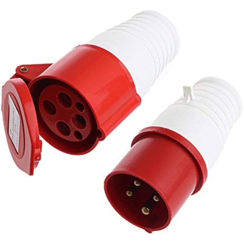 Industrial 16A Plug & Socket|3-Pin|4-Pin|5-Pin