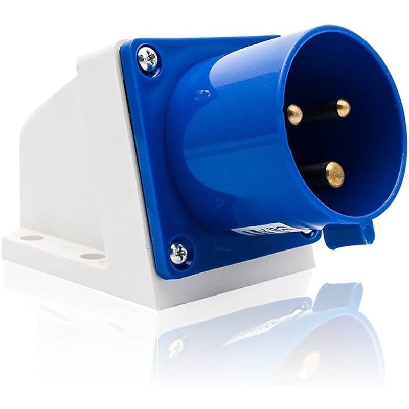 Industrial 16A Wall Mounted Plug & Socket