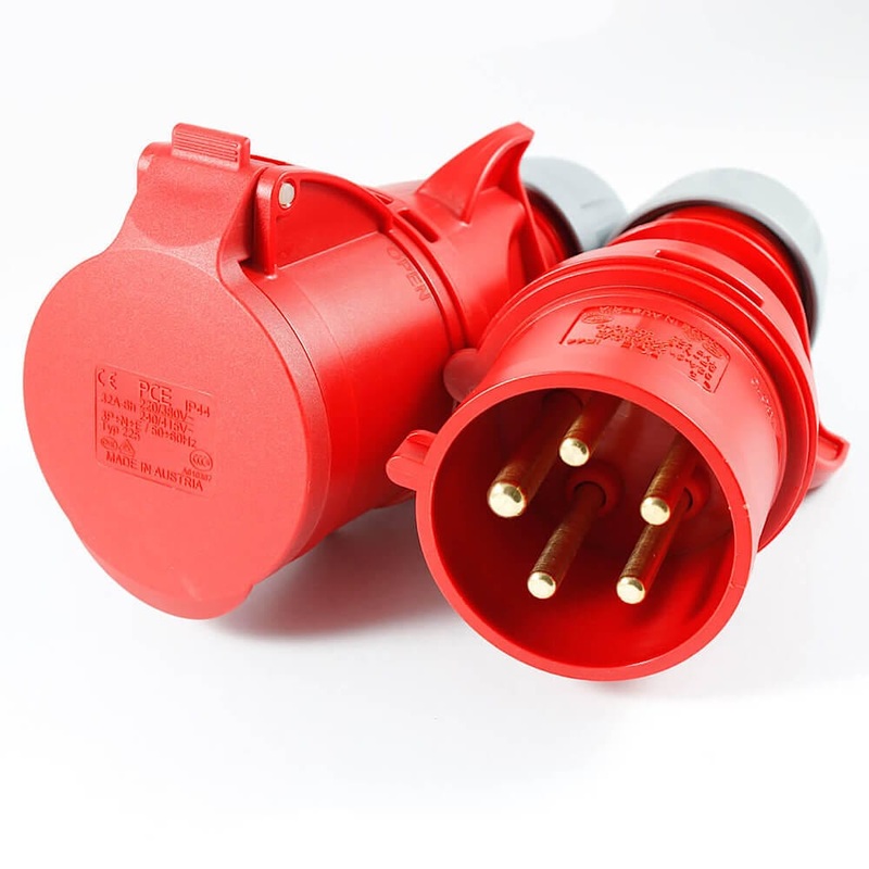 Industrial 63A Plug & Socket|3-Pin|5-Pin