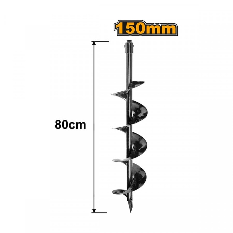 Ingco Earth Auger Bit 150mm x 80cm – GEA55221-2