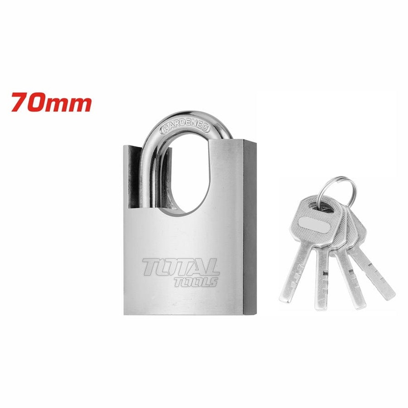 Total Anti-Prying Steel Padlock – TSLK35701