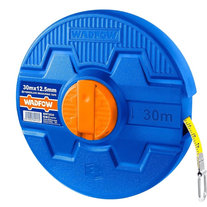 Wadfow Steel Measuring Tape 20m x 12.5mm – WMT3520