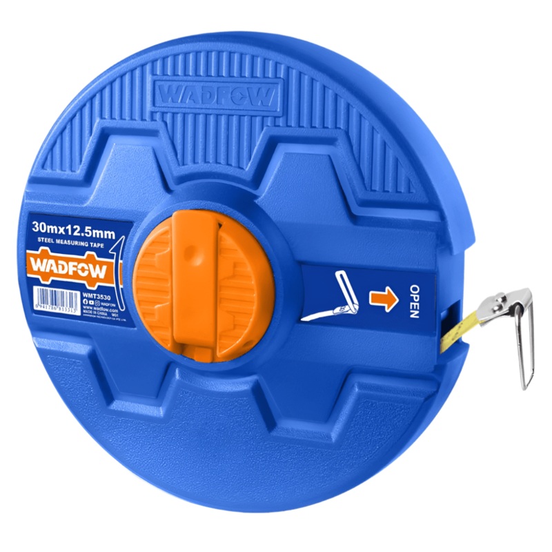 Wadfow Steel Measuring Tape 30m x 12.5mm – WMT3530