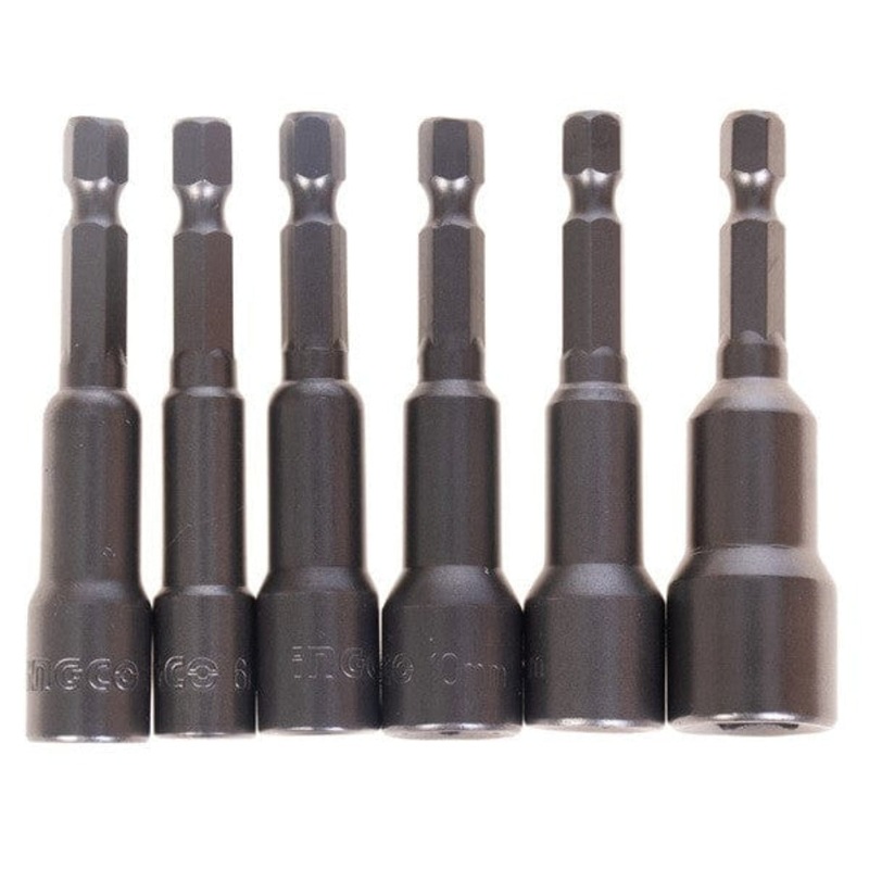 Ingco 6-Piece Impact Magnetic Nut Driver Set  AMN65061