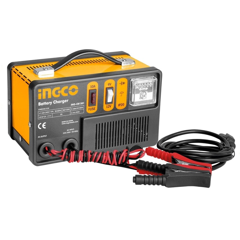 Ingco Battery Charger with 6A Rated Current – ING-CB1501