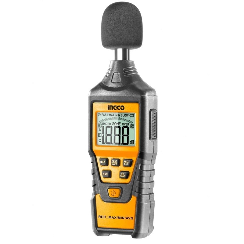 Ingco Digital Sound Level Meter with Backlight & Polarized Microphone  HETSL01