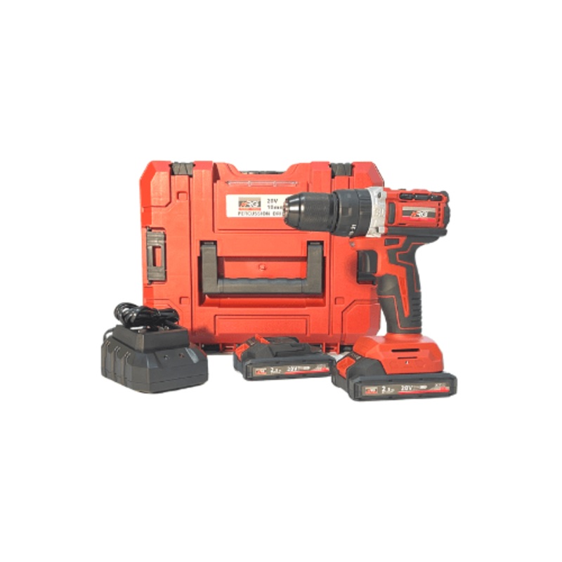 NRG Brushless Lithium-Ion Cordless Percussion Drill 20V – NBLD20V-252