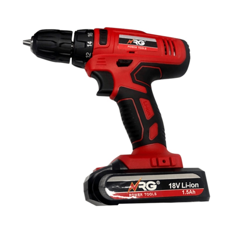 NRG Lithium-Ion Cordless Drill 18V 1.5A – NBS18-2LI