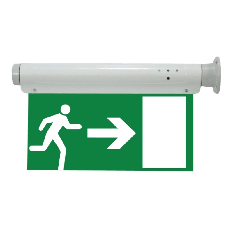 RR 5Pcs Super Bright LED Emergency Right Arrow Running To Door Exit Sign – RR-2912EXRRD