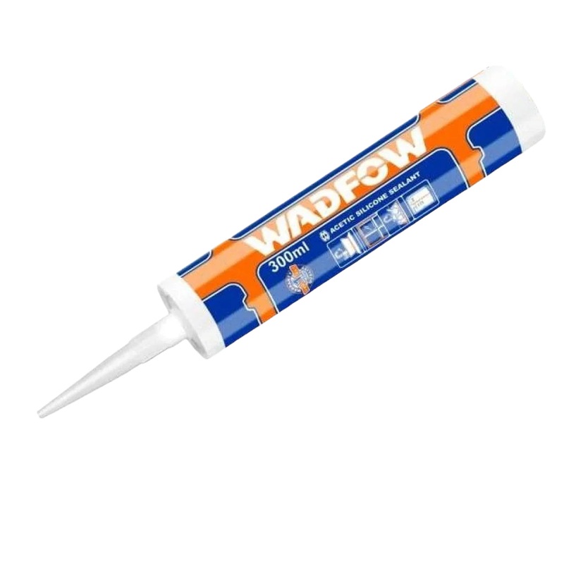 Wadfow Acetic Silicone Sealant – White, Black & Transparent