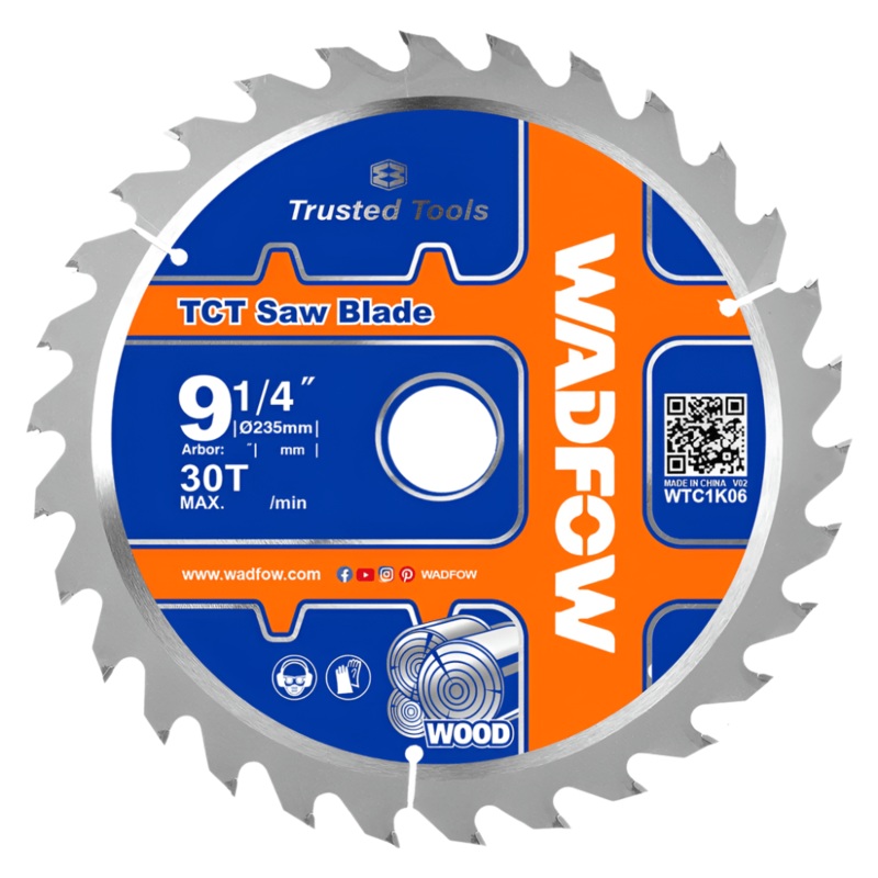 Wadfow TCT Saw Blade 235mm – WTC1K06