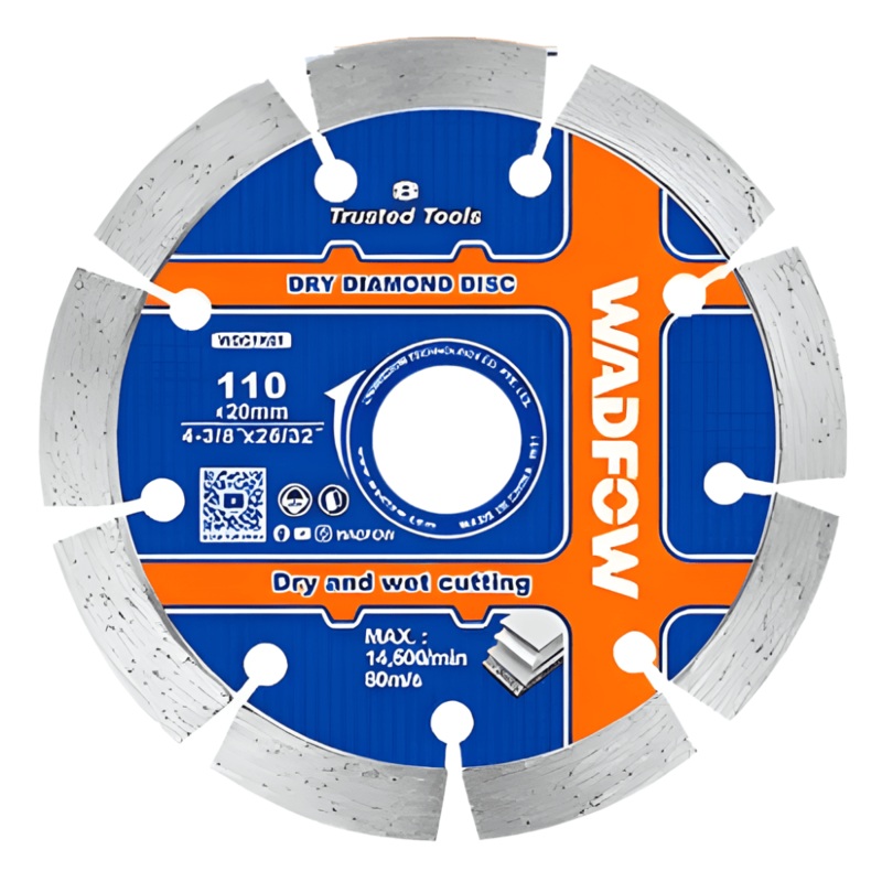 Wadfow Wet & Dry Diamond Disc|110x20mm|115×22.2mm|180×22.2mm|230×22.2mm