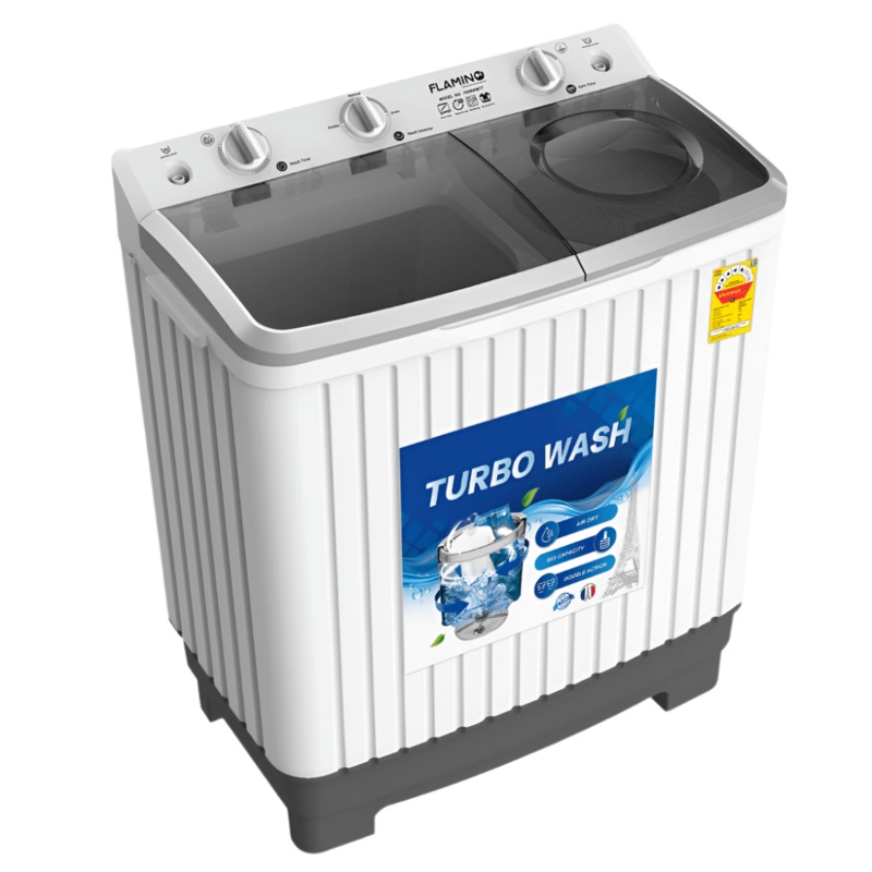 Flamino 8KG Twin Tub Washing Machine – F850WMTT-8KG