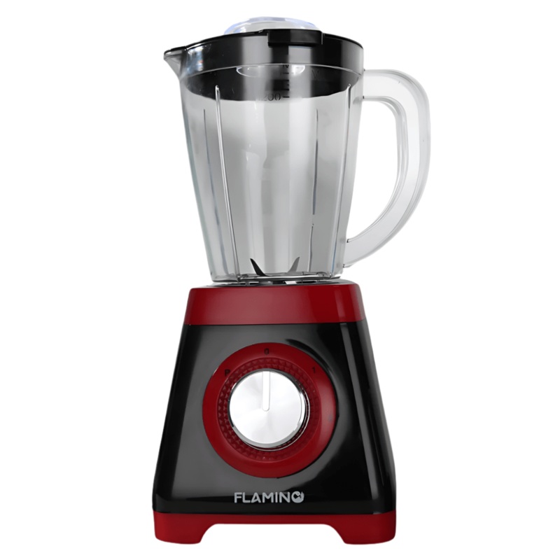 Flamino Red 1.4L 2 in 1 Electric Blender – FB-1000RB