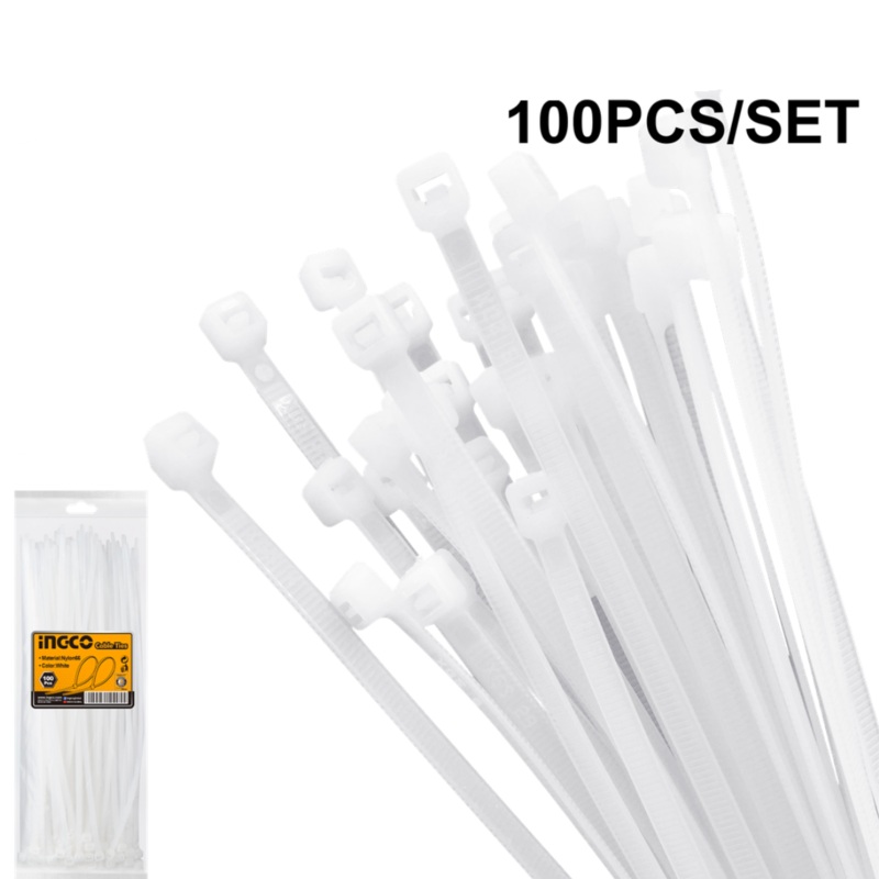 Ingco 100 Pieces Cable Ties – HCT3002