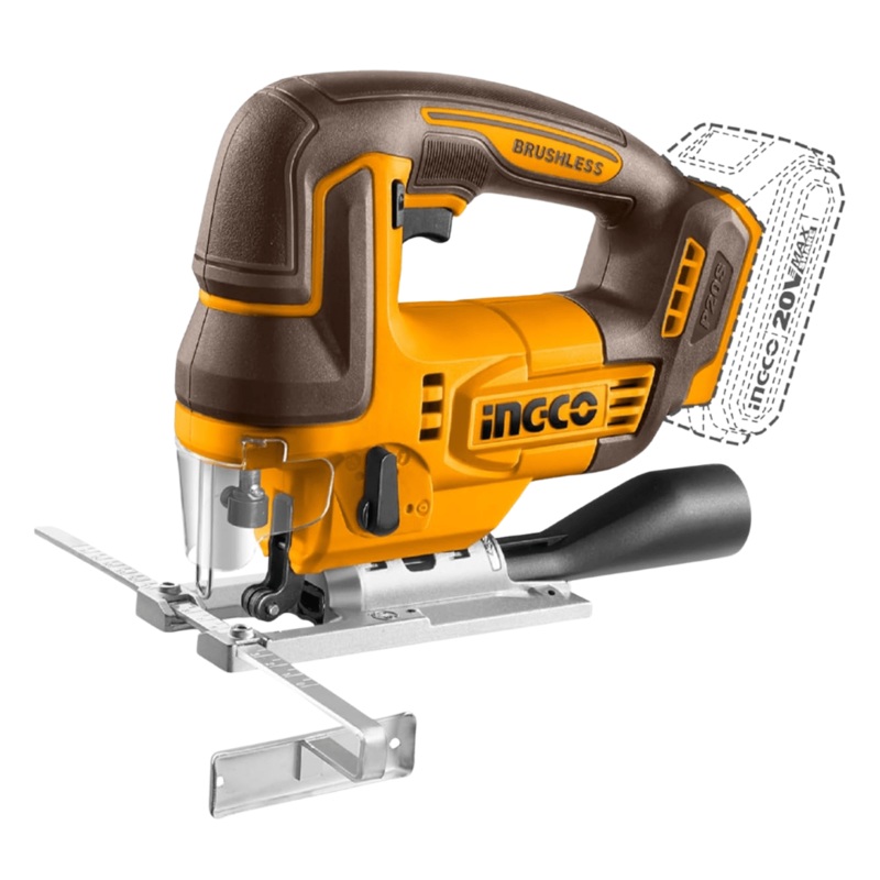 Ingco 110mm Cordless Jig Saw 20V – CJSLI1008