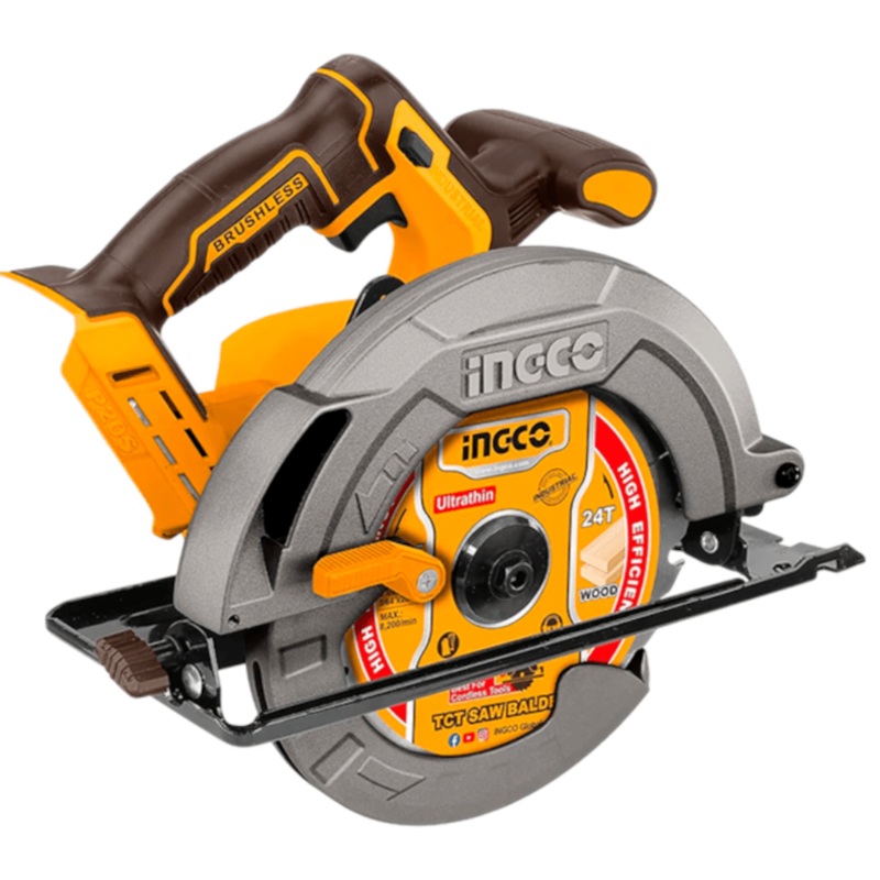 Ingco 185mm Cordless Circular Saw – CSLI18513