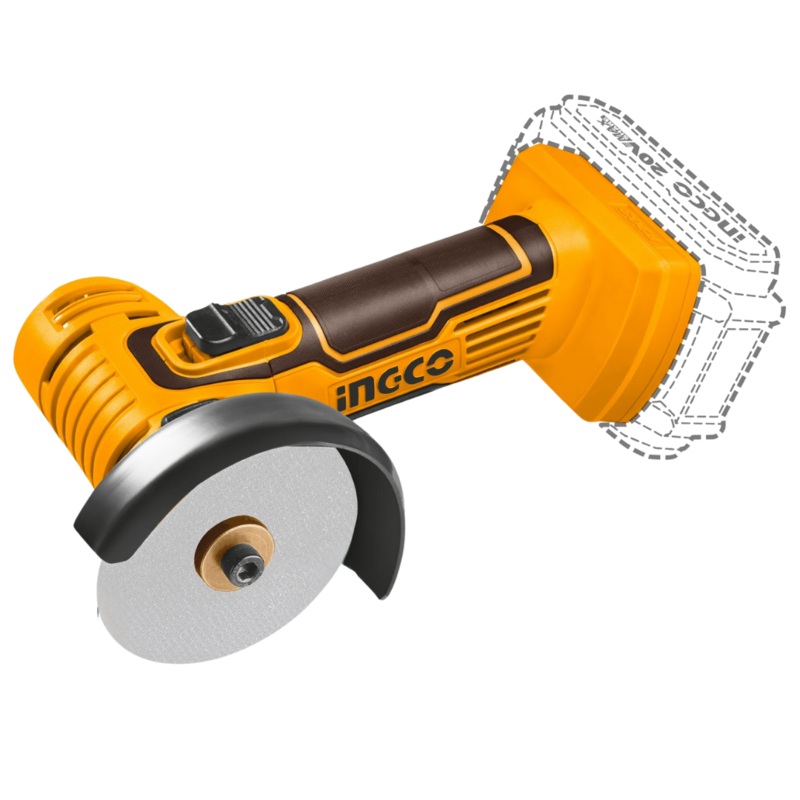 Ingco 20V Cordless Mini Cut-Off Tool with 76mm Disc  CAGLI7601
