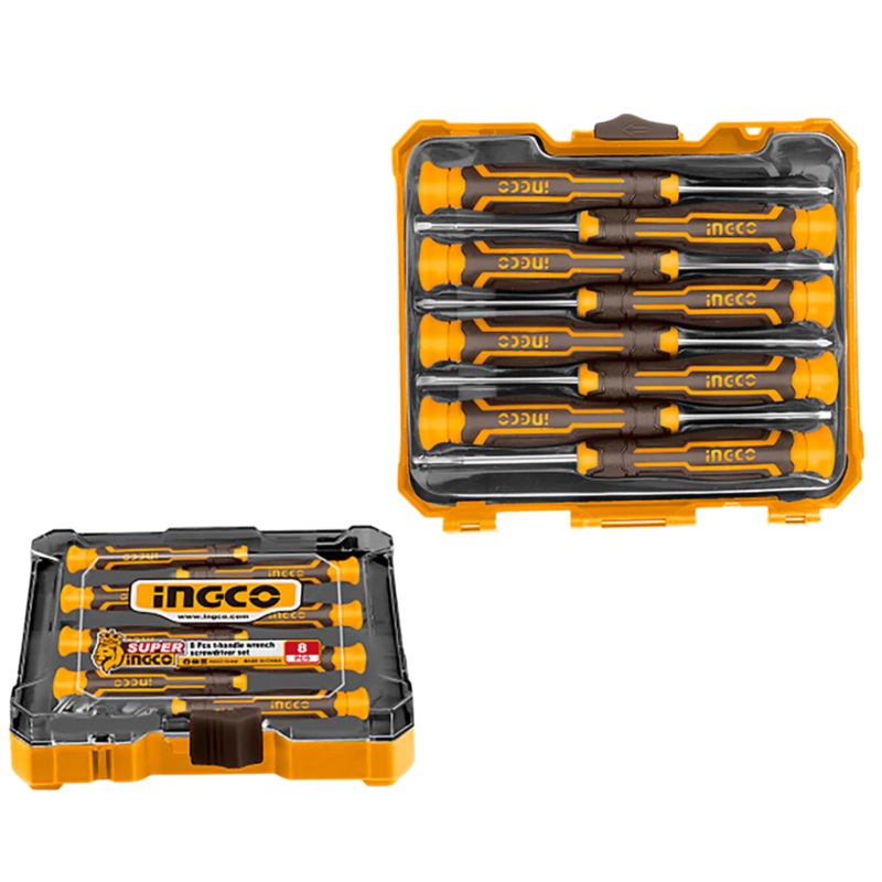 Ingco 8 Pieces Precision Screwdriver Set – HKSD0818