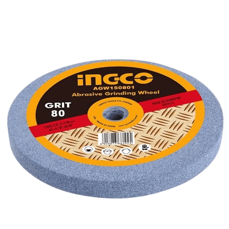 Ingco Abrasive Grinding Wheel 80 Grit – AGW150801