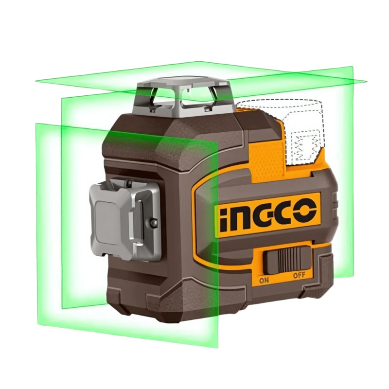 Ingco Cordless 3D Self Leveling Line Laser – HLL301201