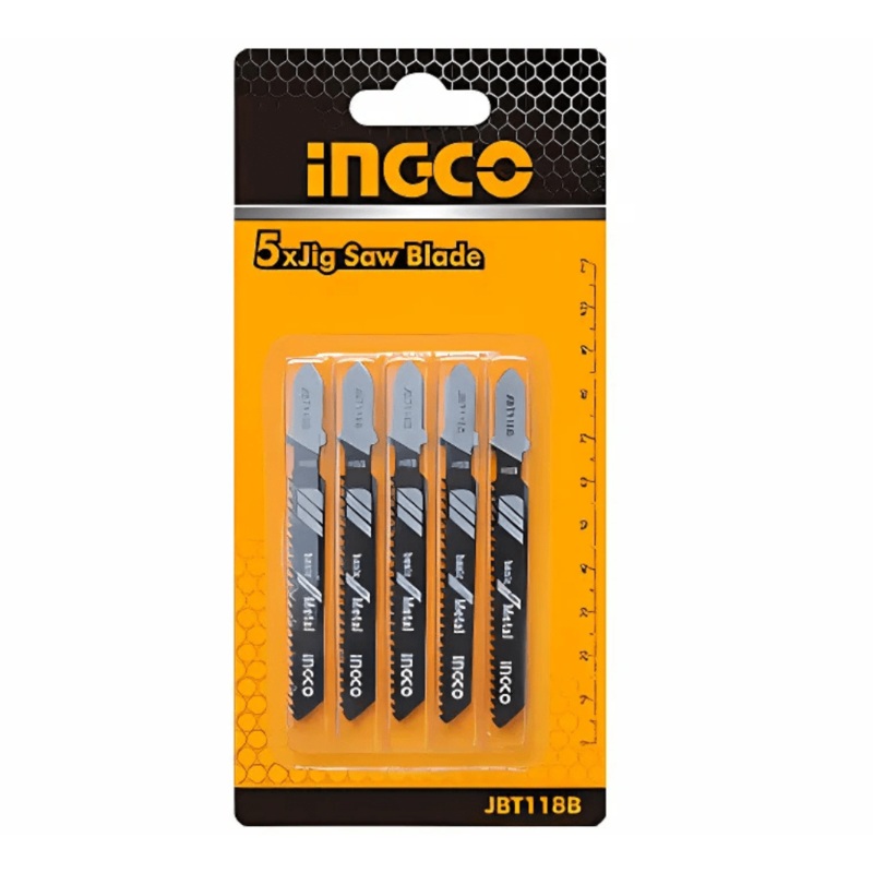Ingco Jigsaw Blade for Metal 5 Pieces – JSBT118B