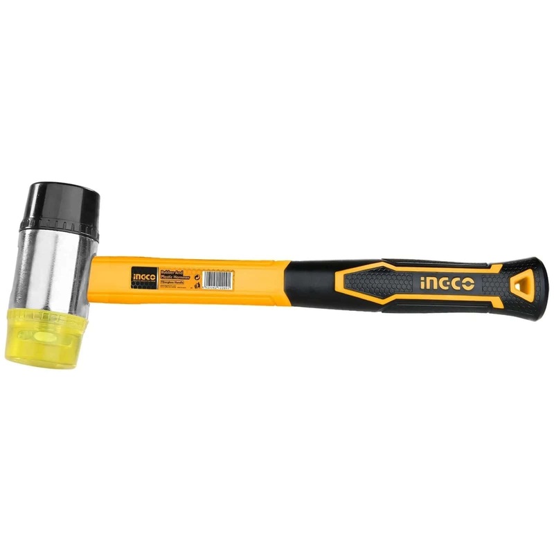 Ingco Rubber and Plastic Hammer With Fibreglass Handle – HRPH8140