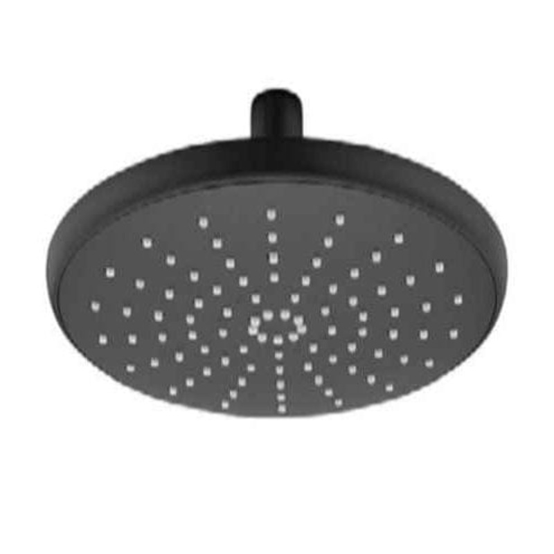 Bathroom Black 225mm ABS Plastic Over Head Rain Shower – L02004C