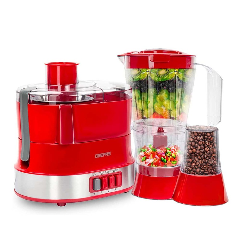 Geepas 4-in-1 Food Processor 600W – GSB9990