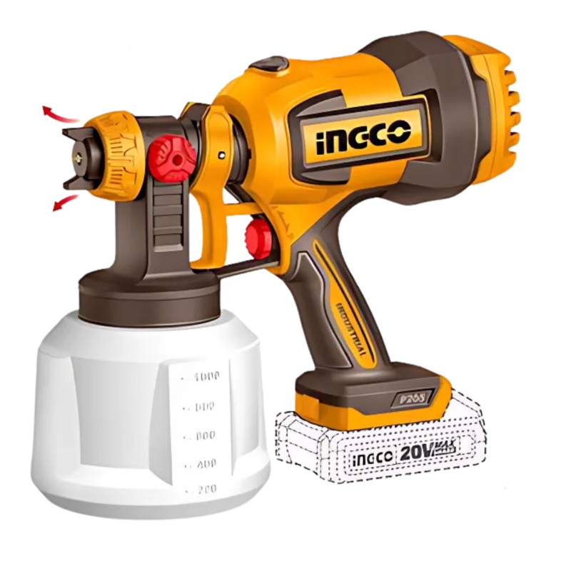 Ingco Cordless Spray Gun – CSGLI20042