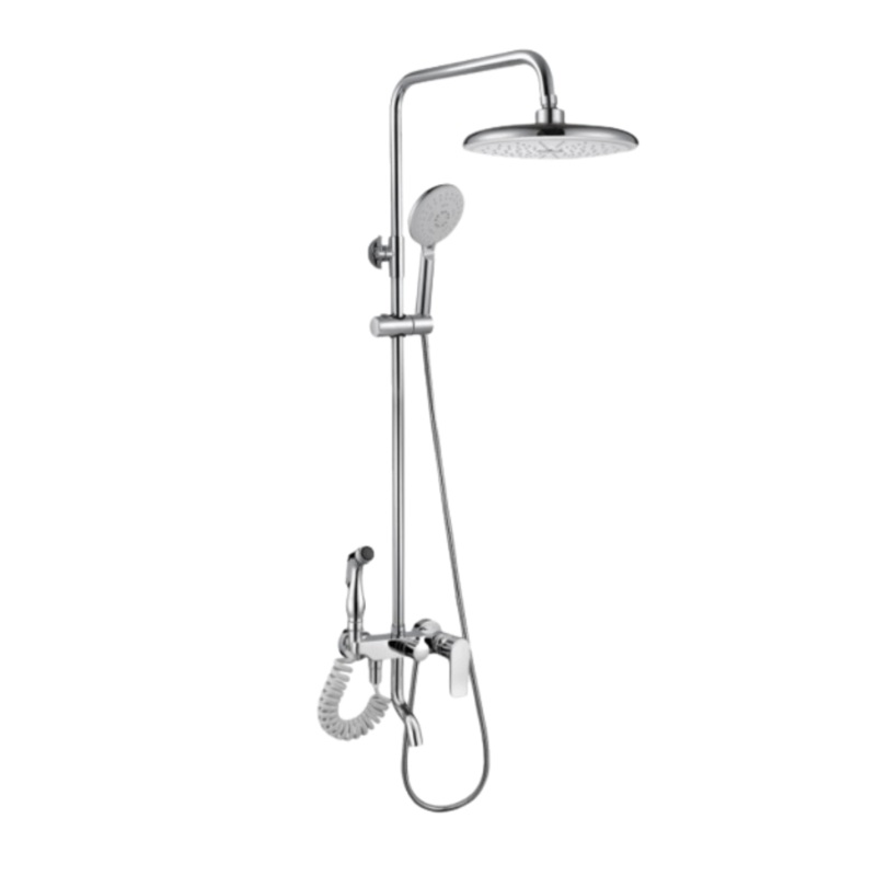 MaxTen 4-in-1 Chrome Hot & Cold Mixer Shower Set – B-9106