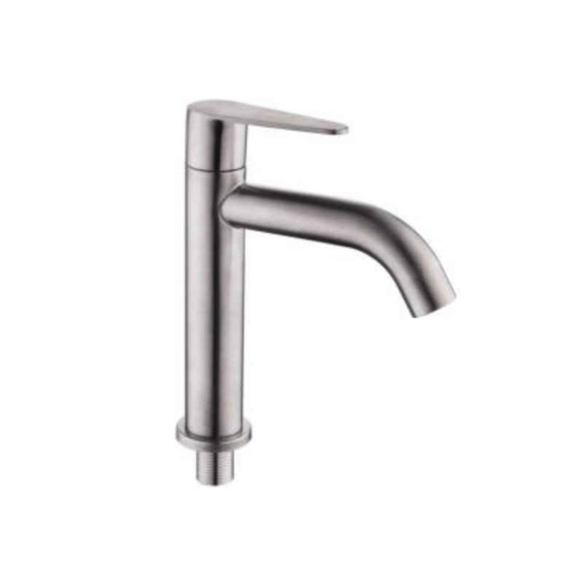 MaxTen Bathroom Stainless Steel Cold Pillar Basin Faucet Tap – SC30-840 & SC30-840H