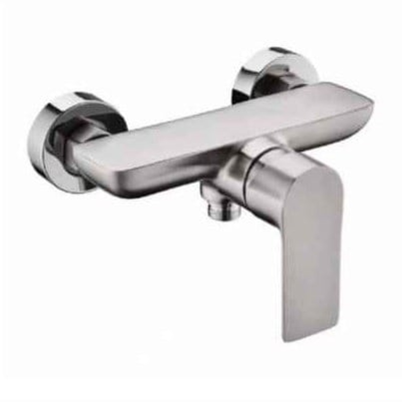 MaxTen Bathroom Stainless Steel Satin Nickel Hot & Cold Shower Faucet Mixer – P04003BN