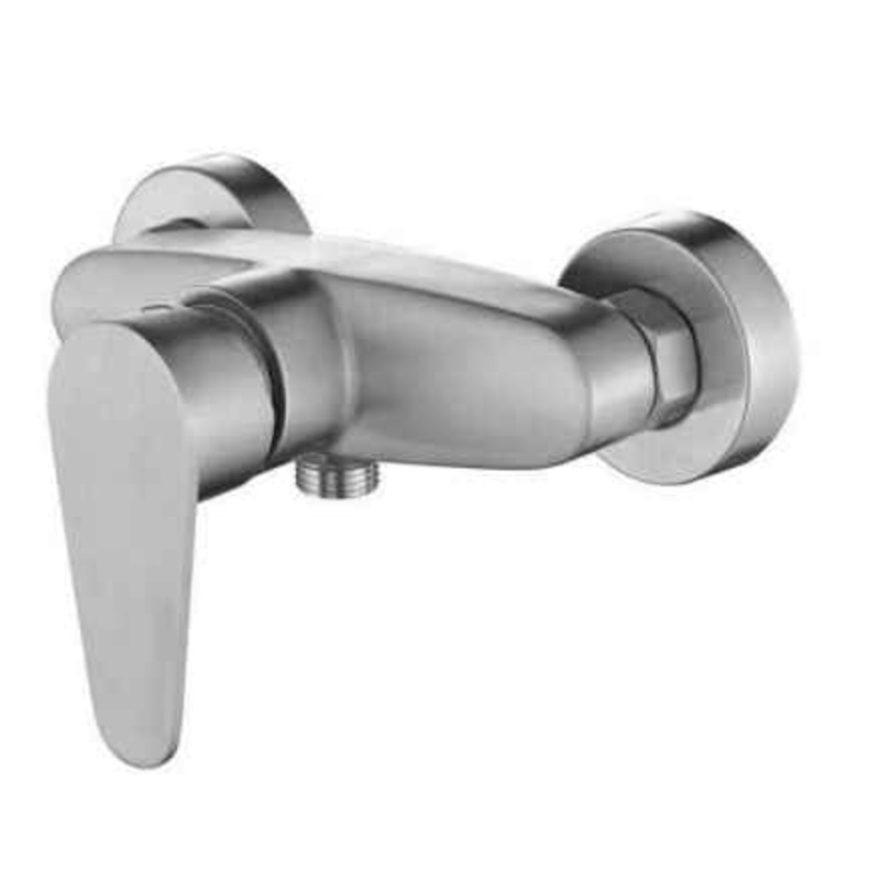 MaxTen Bathroom Stainless Steel Satin Nickel Hot & Cold Shower Faucet Mixer – S50-146