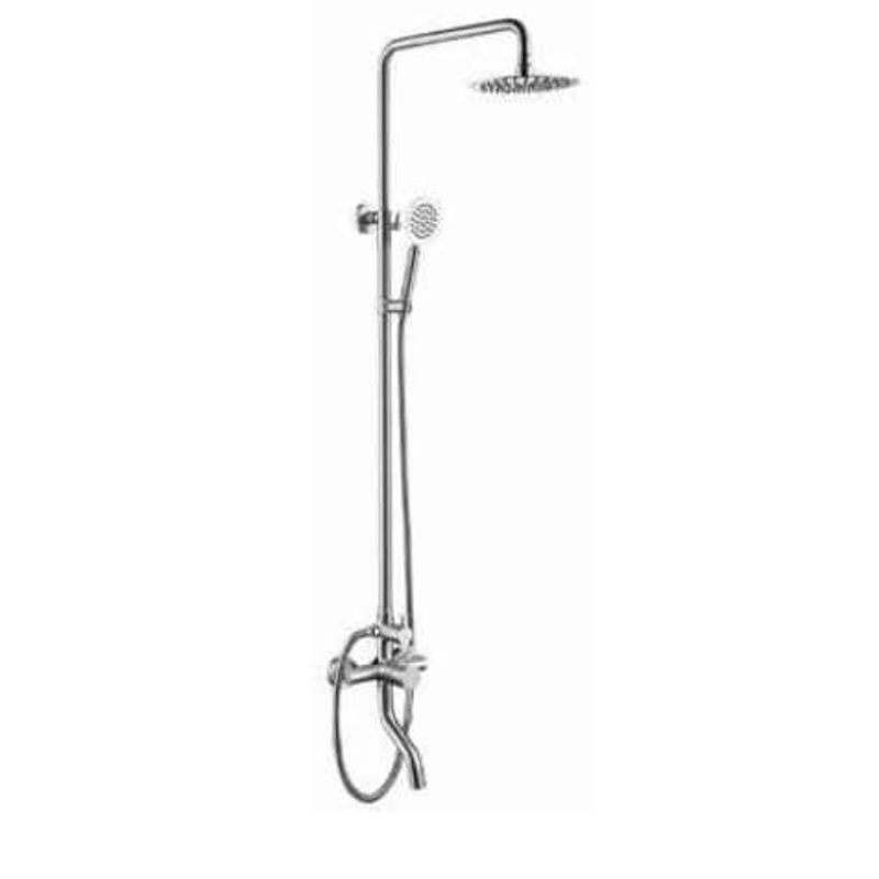 MaxTen Stainless Steel 3-in-1 Satin Nickel Hot & Cold Mixer Shower Set – ST60-304