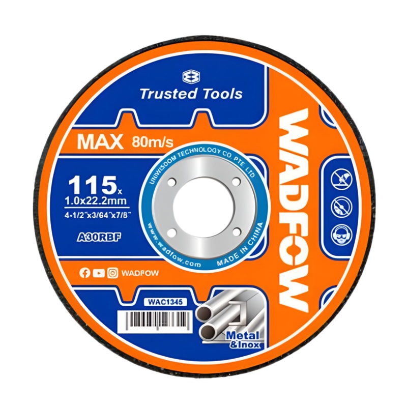 Wadfow 115×1.0mm Abrasive Metal Cutting Disc – WAC2L45