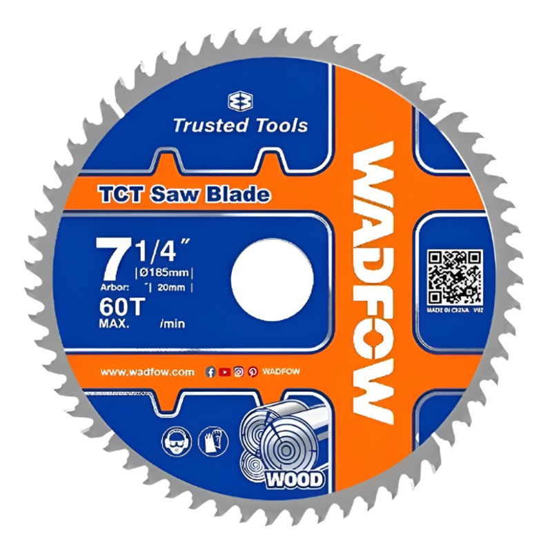 Wadfow 185mm TCT Saw Blade – WTC1K03