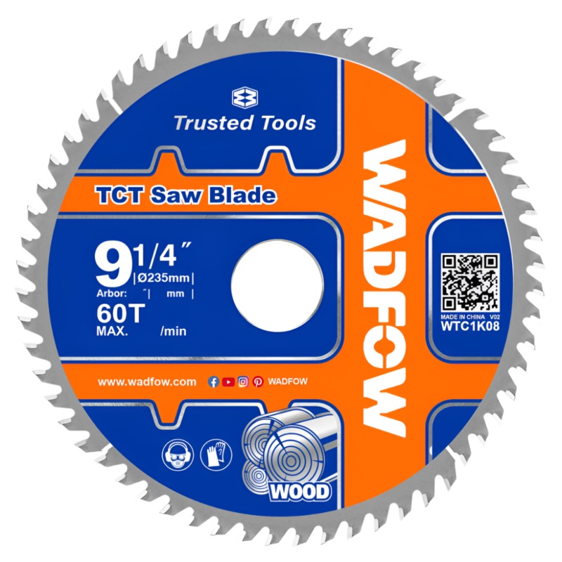 Wadfow 235mm TCT Saw Blade – WTC1K08