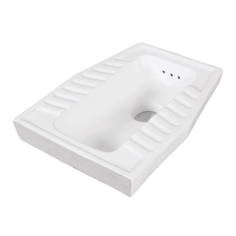 Ceramic Drop-In Squatting Pan 508 x 406mm
