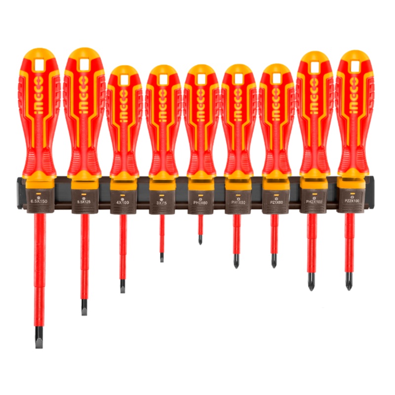 Ingco 9 PCS Insulated Screwdriver Set – HKISD0908