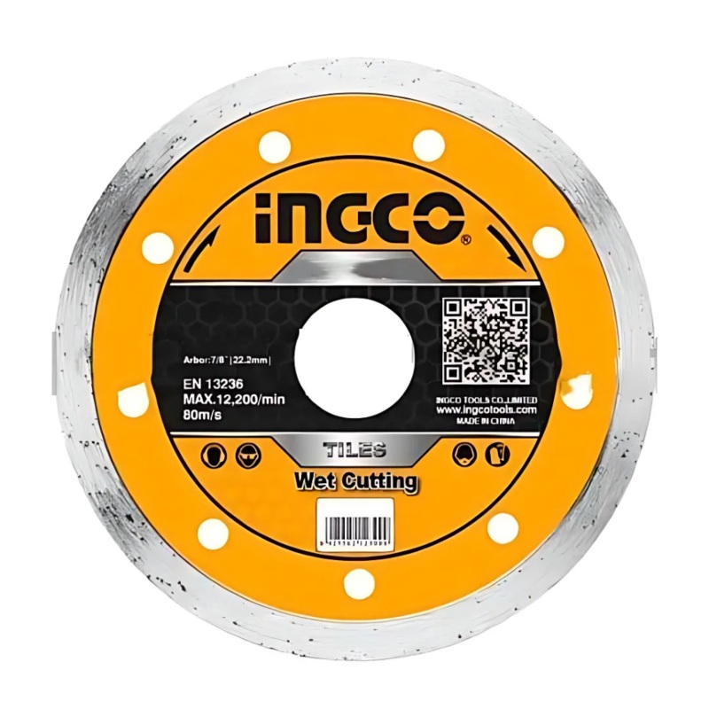 Ingco Wet Diamond Disc for Tile Cutters  8 & 10  DMD02-Series