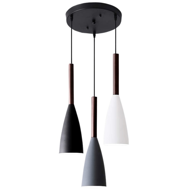 Modern 3 Heads E27 Pendant Ceiling Light Fixture – A46
