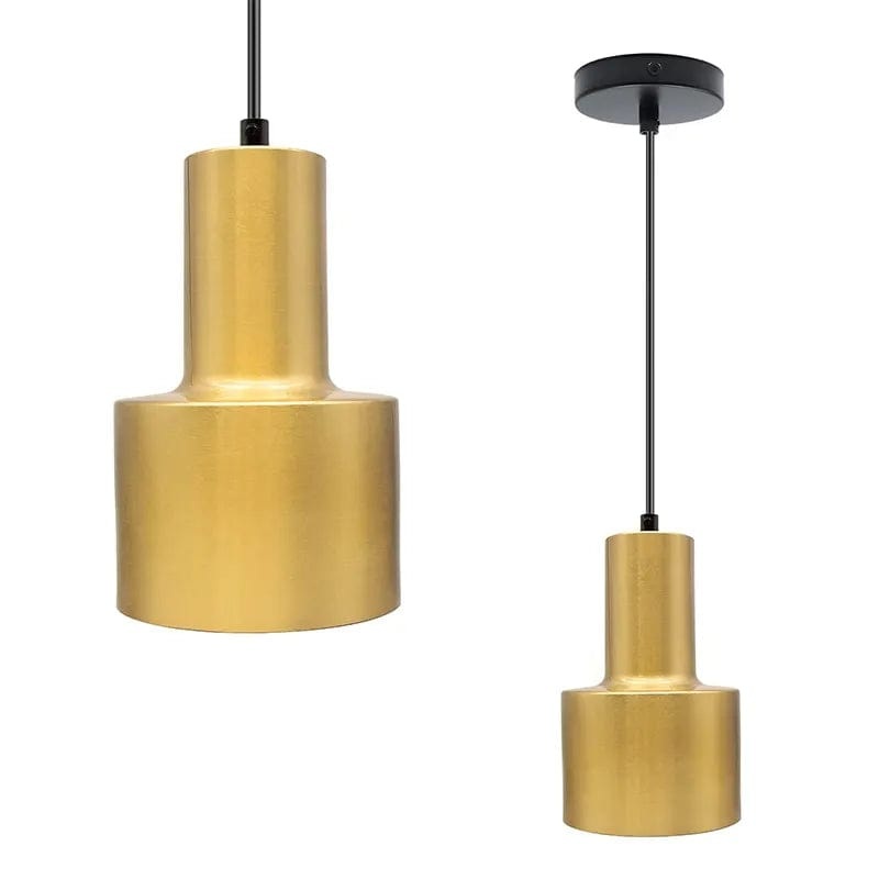 Modern E27 Gold Pendant Ceiling Light Fixture – A44