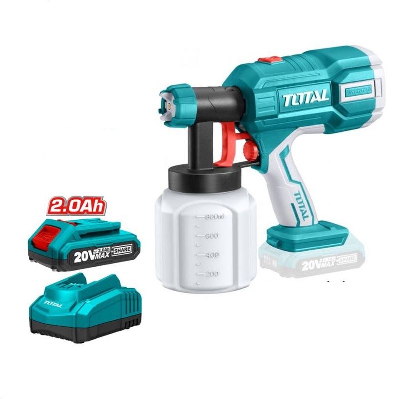 Total Lithium-Ion Cordless Spray Gun 20V – TSGLI20406