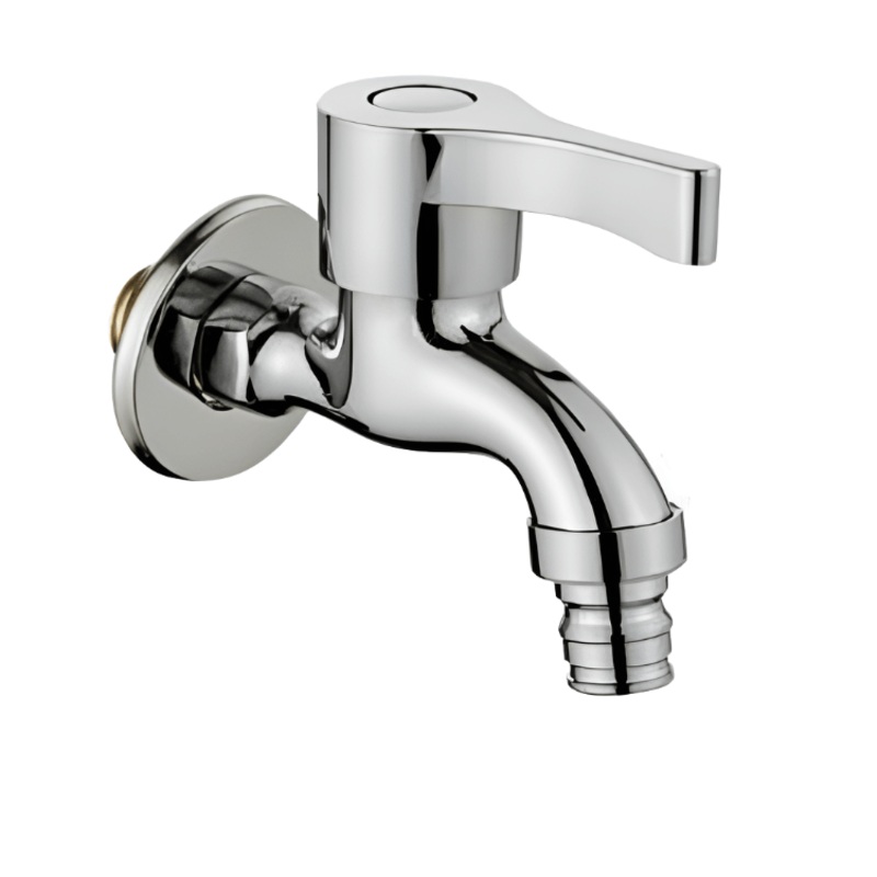 Brass Wall-Mounted Bibcock Tap – CS 18