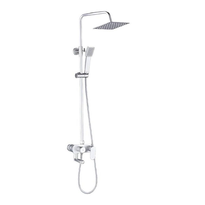 Frencia Chrome Wall Mounted Three-Function Rain Shower Set