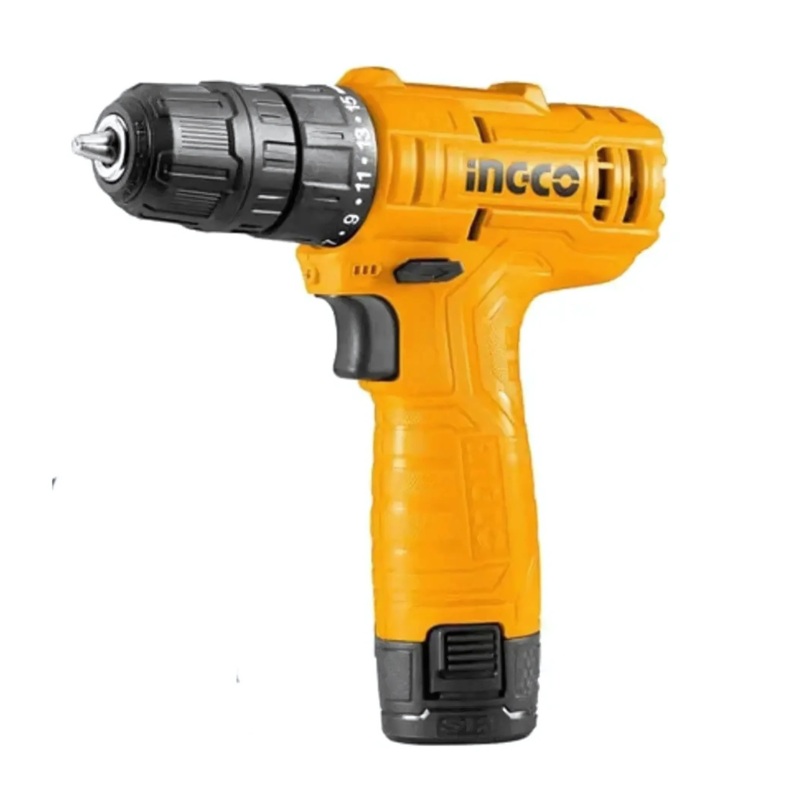 Ingco 12V Lithium-Ion Cordless Drill with 1.5Ah Battery  CDLI12428