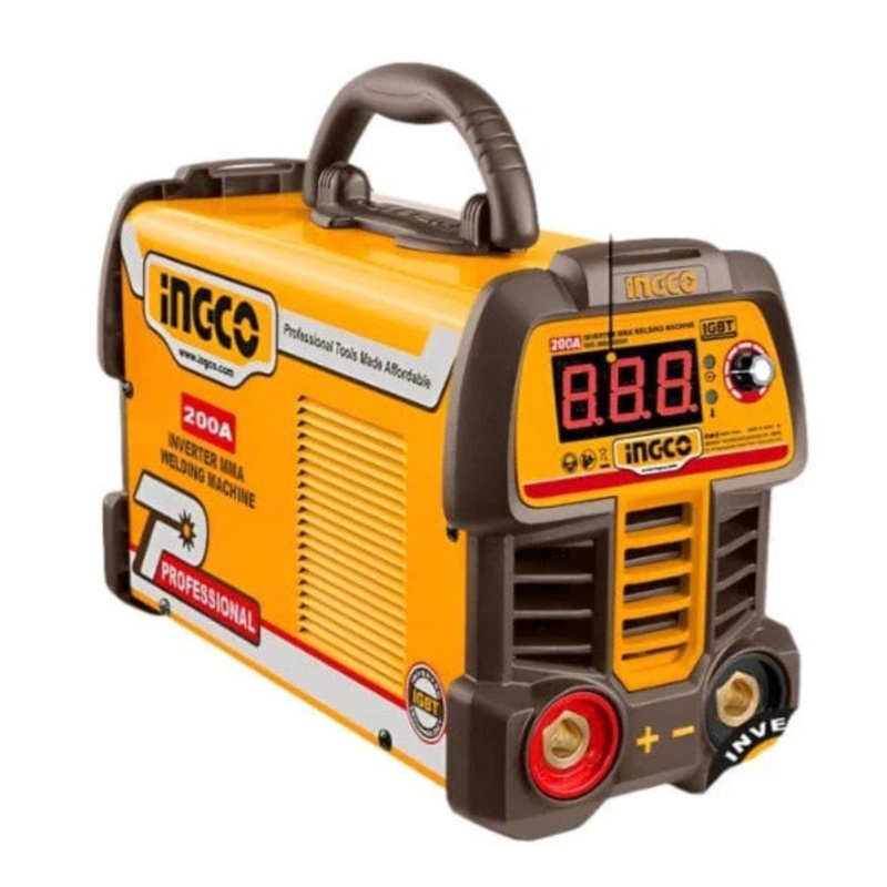 Ingco 200A Inverter MMA Welding Machine with IGBT Technology  ING-MMA20069